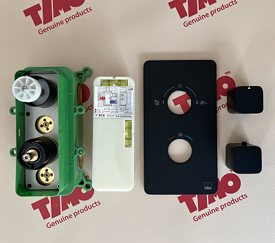 Душевая система встроенная с термостатом Timo Petruma SX-5059/03SM черный 400_400_2835552